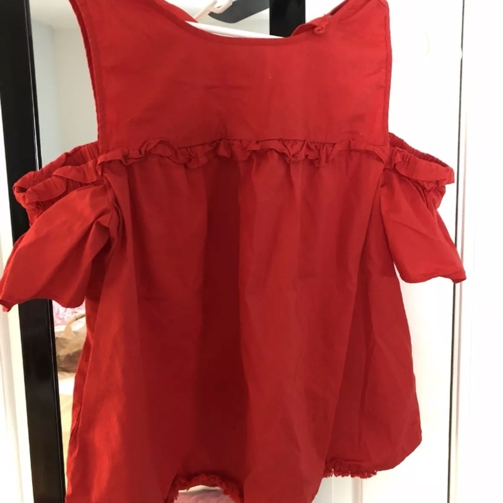 Off the shoulder blouse